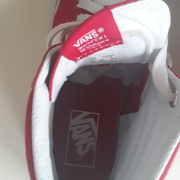 Vans SK8 high top sneakers size 7 - Picture 7 of 8